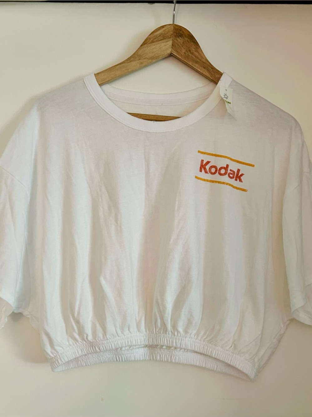 Aerie Kodak White Cropped Tshirt